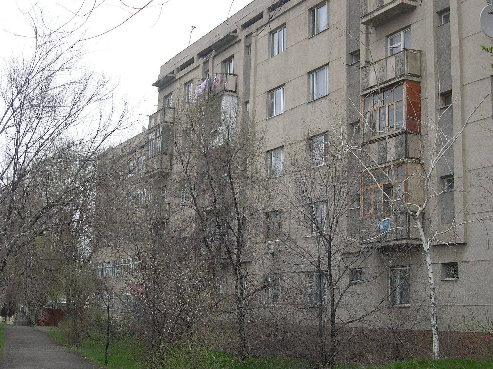 Soviet-era apartment block